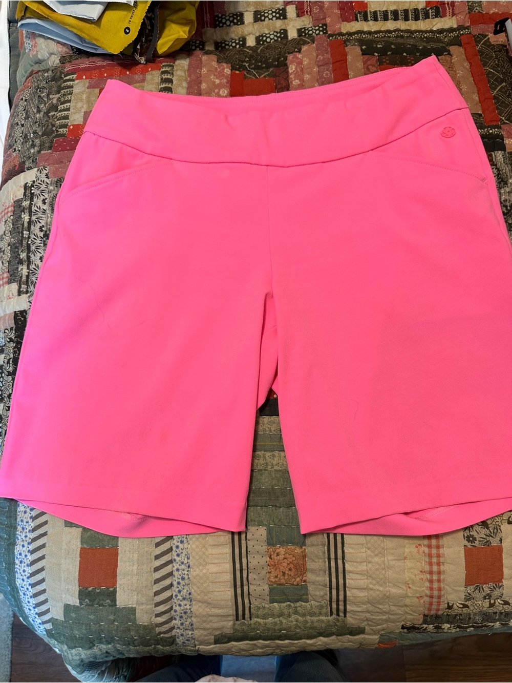 Lilly Pulitzer Neon Pink Bike Shorts
